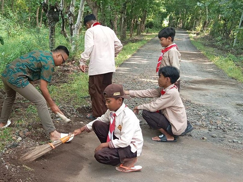 Sabtu Bersih di jalan Akibat Banjir
